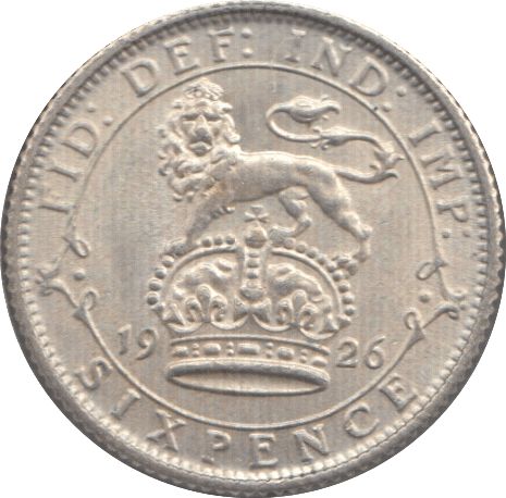 1926 SIXPENCE (AUNC) - Sixpence - Cambridgeshire Coins