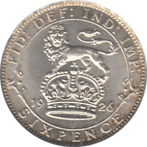1926 SIXPENCE ( BU ) B - Sixpence - Cambridgeshire Coins