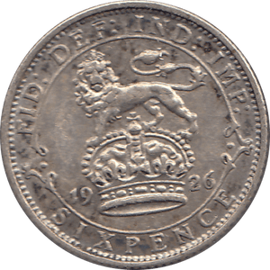 1926 SIXPENCE ( EF ) 2 - Sixpence - Cambridgeshire Coins