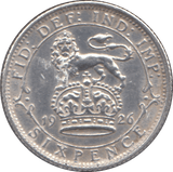 1926 SIXPENCE ( EF ) 2 - Sixpence - Cambridgeshire Coins