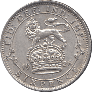 1926 SIXPENCE ( EF ) A - Sixpence - Cambridgeshire Coins