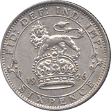 1926 SIXPENCE ( EF ) A - Sixpence - Cambridgeshire Coins