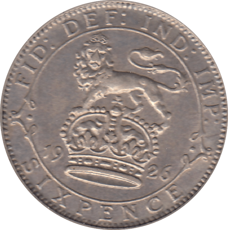 1926 SIXPENCE ( EF ) B - Sixpence - Cambridgeshire Coins