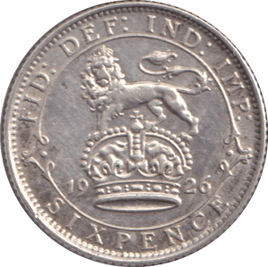 1926 SIXPENCE ( EF ) - Sixpence - Cambridgeshire Coins