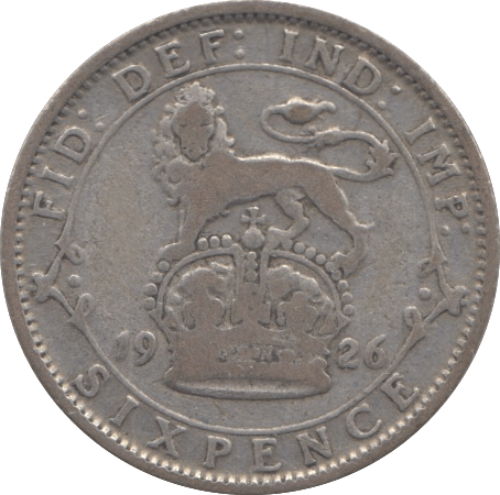 1926 SIXPENCE ( FINE ) - Sixpence - Cambridgeshire Coins