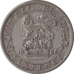 1926 SIXPENCE ( GF ) - Sixpence - Cambridgeshire Coins