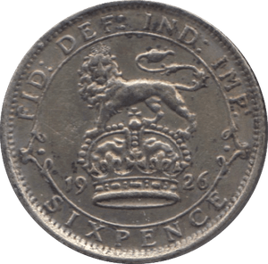 1926 SIXPENCE ( GVF ) - Sixpence - Cambridgeshire Coins