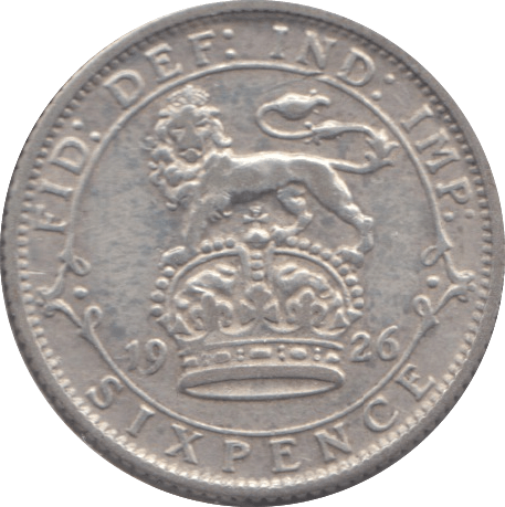 1926 SIXPENCE ( VF ) - Sixpence - Cambridgeshire Coins