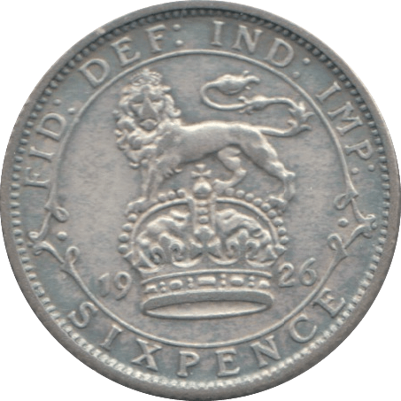 1926 SIXPENCE ( VF ) - Sixpence - Cambridgeshire Coins