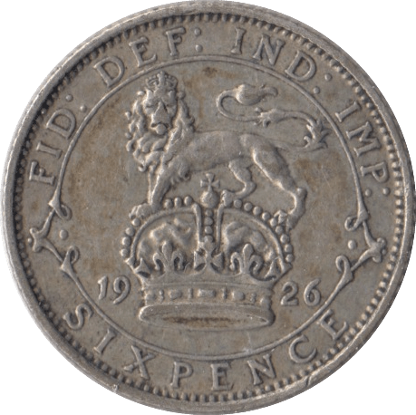 1926 SIXPENCE ( VF ) - Sixpence - Cambridgeshire Coins