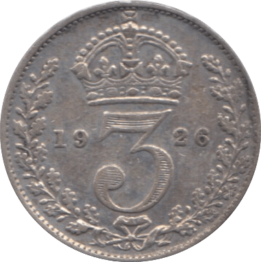 1926 THREEPENCE ( GF ) 2 - Threepence - Cambridgeshire Coins