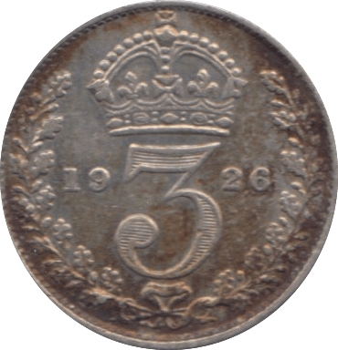 1926 THREEPENCE ( VF ) - threepence - Cambridgeshire Coins