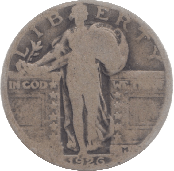 1926 USA 1/4 DOLLAR - WORLD COINS - Cambridgeshire Coins
