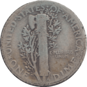 1926 USA SILVER DIME 10 CENTS - SILVER WORLD COINS - Cambridgeshire Coins