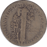 1926 USA SILVER DIME DENVER MINT - SILVER WORLD COINS - Cambridgeshire Coins