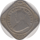 1927 2 ANNAS INDIA - WORLD COINS - Cambridgeshire Coins