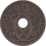 1927 5 ORE DENMARK - WORLD COINS - Cambridgeshire Coins