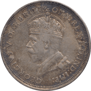 1927 AUSTRALIA SILVER ONE FLORIN - WORLD SILVER COINS - Cambridgeshire Coins