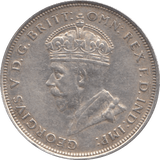 1927 B SILVER ONE FLORIN AUSTRALIA - SILVER WORLD COINS - Cambridgeshire Coins