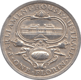 1927 B SILVER ONE FLORIN AUSTRALIA - SILVER WORLD COINS - Cambridgeshire Coins
