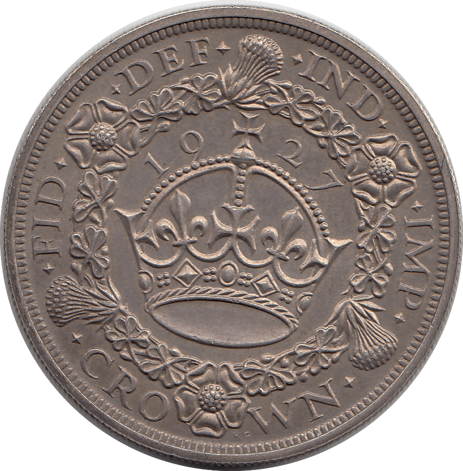 1927 CROWN ( EF ) 2 - Crown - Cambridgeshire Coins