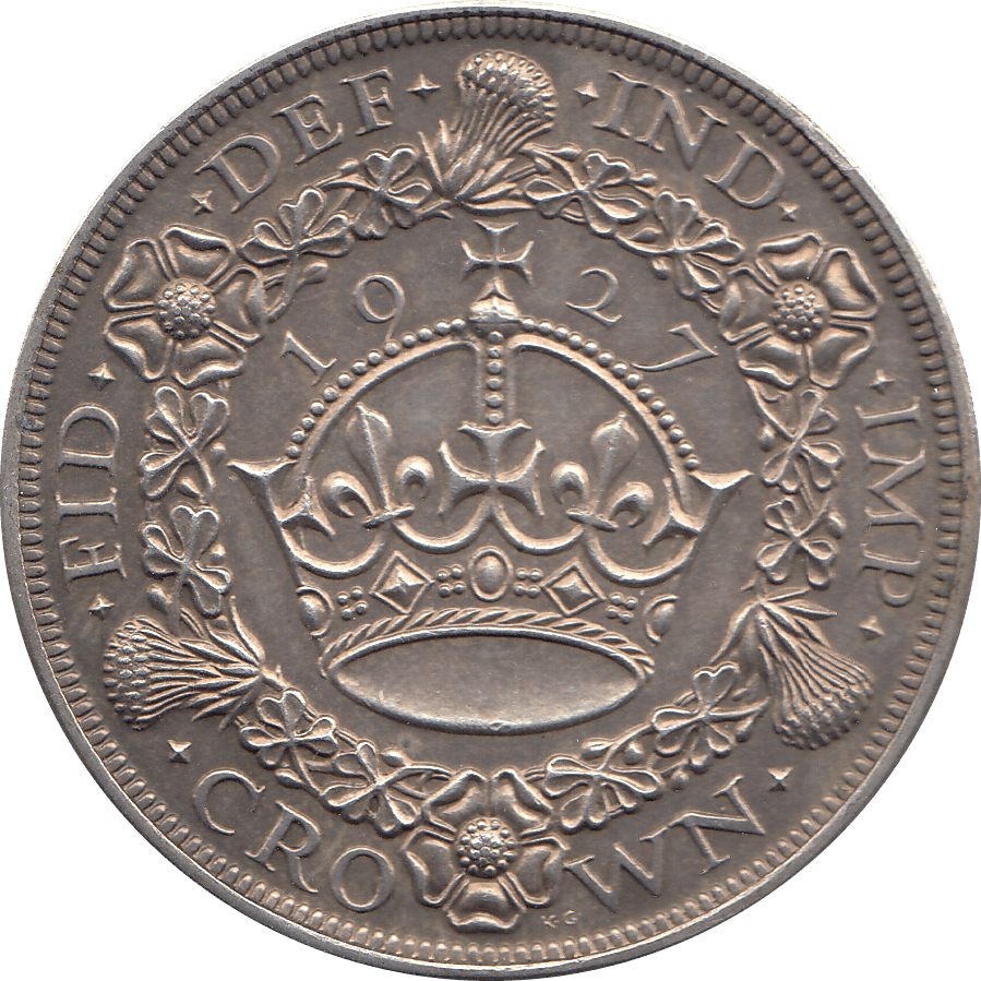 1927 CROWN ( EF ) - Crown - Cambridgeshire Coins