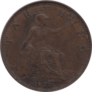 1927 FARTHING 2 ( EF ) 30 - Farthing - Cambridgeshire Coins