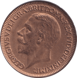 1927 FARTHING ( BU ) - Farthing - Cambridgeshire Coins