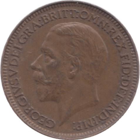 1927 FARTHING ( EF ) 3 - Farthing - Cambridgeshire Coins