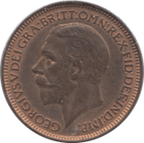 1927 FARTHING ( UNC ) 2 - Farthing - Cambridgeshire Coins