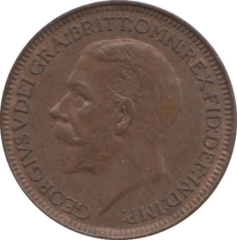 1927 FARTHING ( UNC ) 2 - Farthing - Cambridgeshire Coins