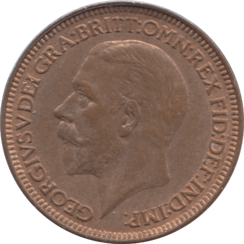 1927 FARTHING ( UNC ) 3 - Farthing - Cambridgeshire Coins