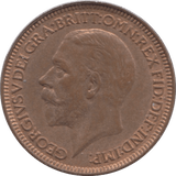 1927 FARTHING ( UNC ) 3 - Farthing - Cambridgeshire Coins