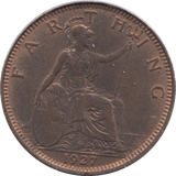 1927 FARTHING ( UNC ) 4 - Farthing - Cambridgeshire Coins