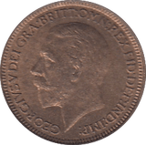 1927 FARTHING ( UNC ) - Farthing - Cambridgeshire Coins