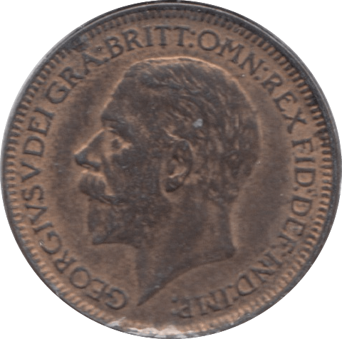 1927 FARTHING ( UNC ) - Farthing - Cambridgeshire Coins