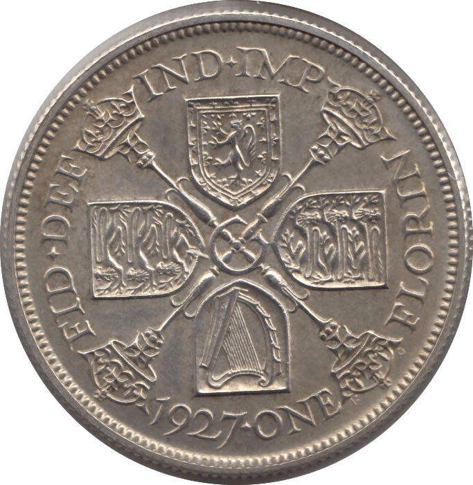 1927 FLORIN ( PROOF ) 1 - Florin - Cambridgeshire Coins