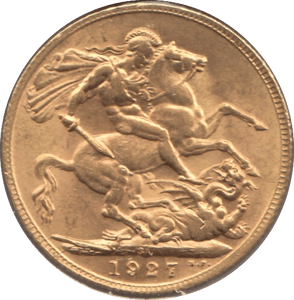 1927 GOLD SOVEREIGN ( AUNC ) SA PRETORIA MINT - Sovereign - Cambridgeshire Coins