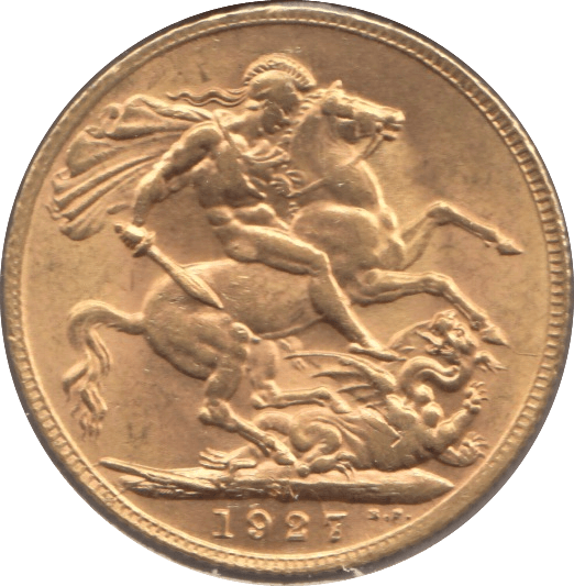 1927 GOLD SOVEREIGN ( AUNC ) SA PRETORIA MINT - Sovereign - Cambridgeshire Coins