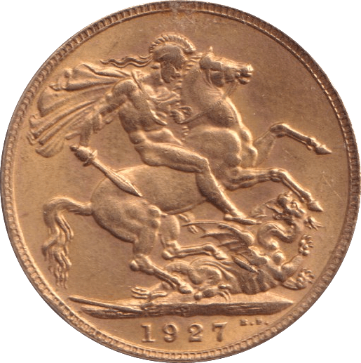 1927 GOLD SOVEREIGN ( EF ) PERTH MINT - Sovereign - Cambridgeshire Coins