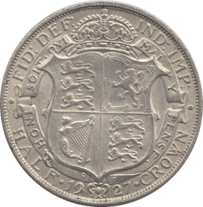 1927 HALFCROWN ( AUNC ) 17 B - Halfcrown - Cambridgeshire Coins