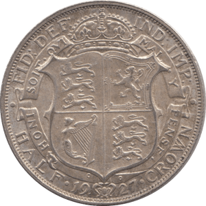 1927 HALFCROWN ( AUNC ) - Halfcrown - Cambridgeshire Coins