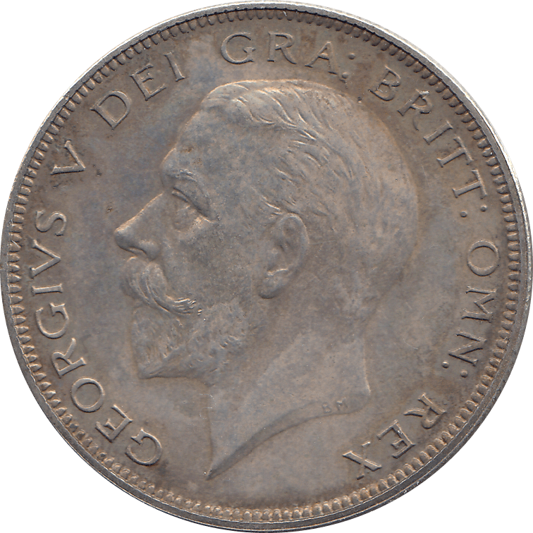1927 HALFCROWN ( EF ) 4 - Halfcrown - Cambridgeshire Coins