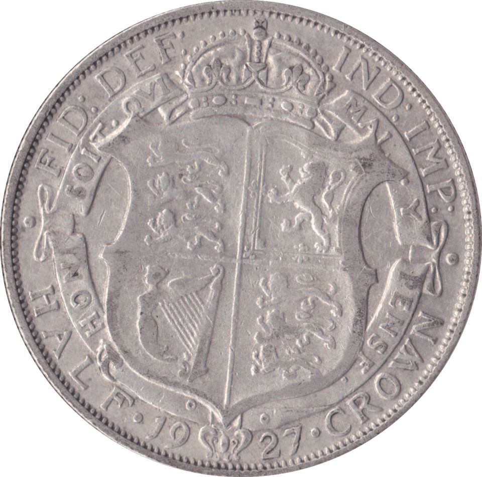 1927 HALFCROWN ( GF ) A - Halfcrown - Cambridgeshire Coins