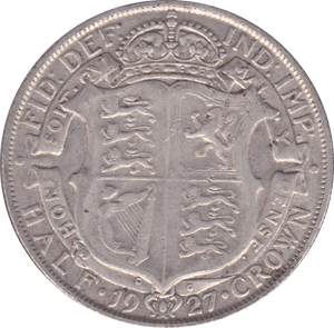 1927 HALFCROWN ( GF ) B - Halfcrown - Cambridgeshire Coins