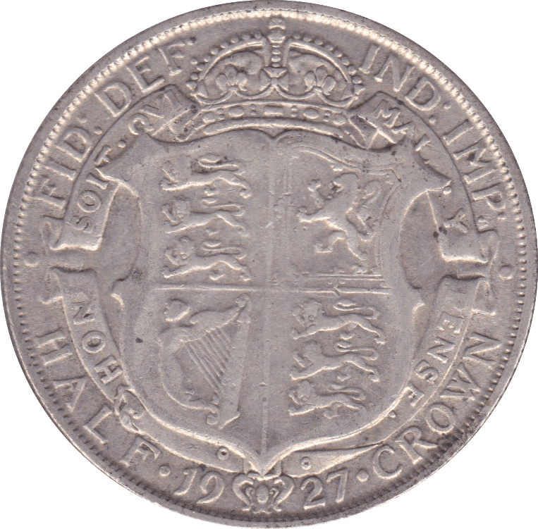 1927 HALFCROWN ( GF ) B - Halfcrown - Cambridgeshire Coins