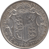 1927 HALFCROWN ( GF ) - Halfcrown - Cambridgeshire Coins