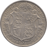 1927 HALFCROWN ( GVF ) 17 - Halfcrown - Cambridgeshire Coins