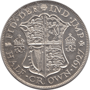 1927 HALFCROWN ( PROOF ) - Halfcrown - Cambridgeshire Coins