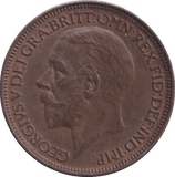 1927 HALFPENNY ( UNC ) 1 - Halfpenny - Cambridgeshire Coins